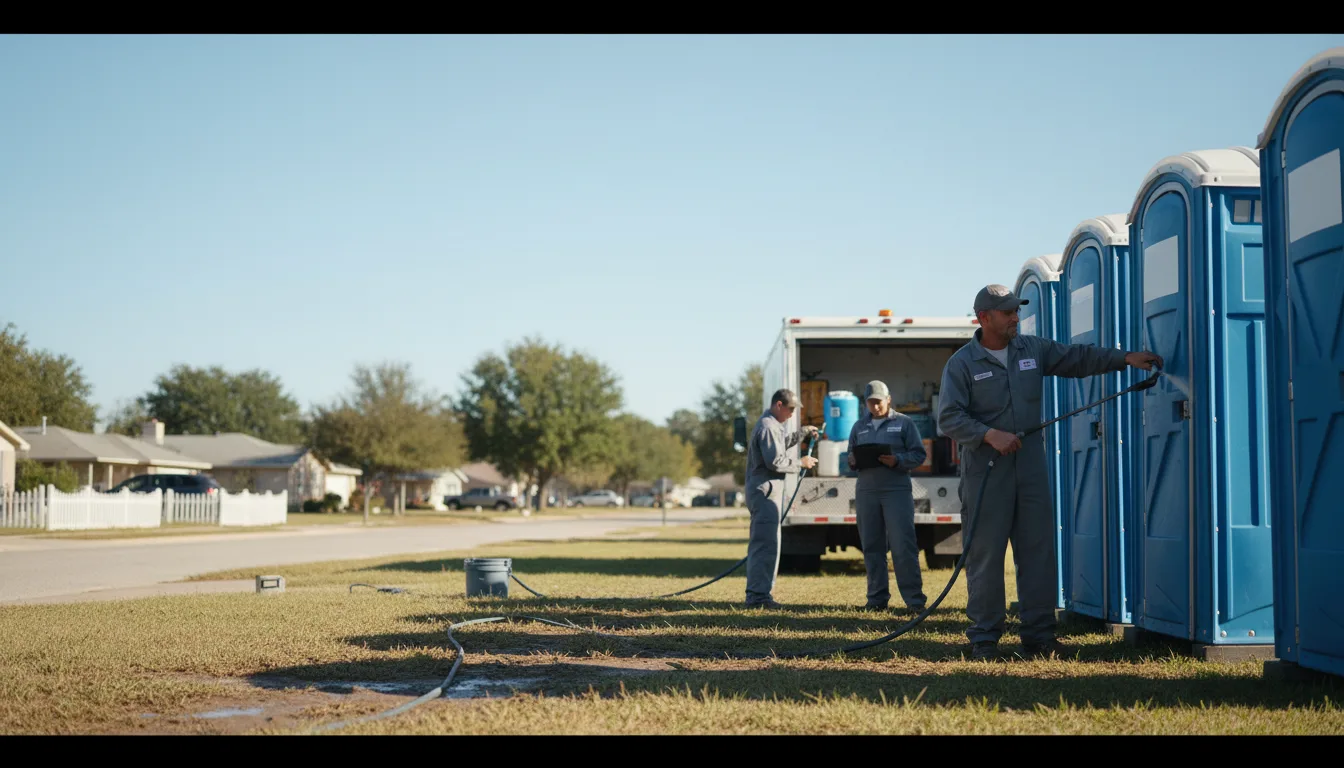 Long-Term Portable Toilet Rental in Tryon, NC near me